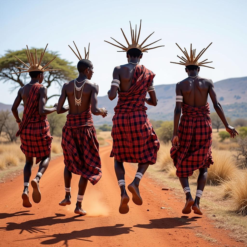 Maasai coming-of-age ceremony in Tanzania