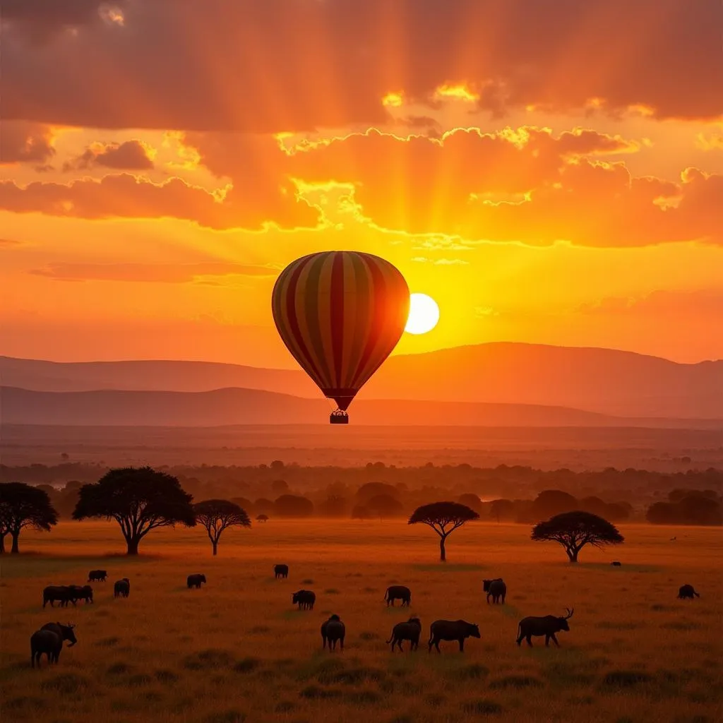 Maasai Mara National Reserve, Kenya: Soar Above the Wilderness