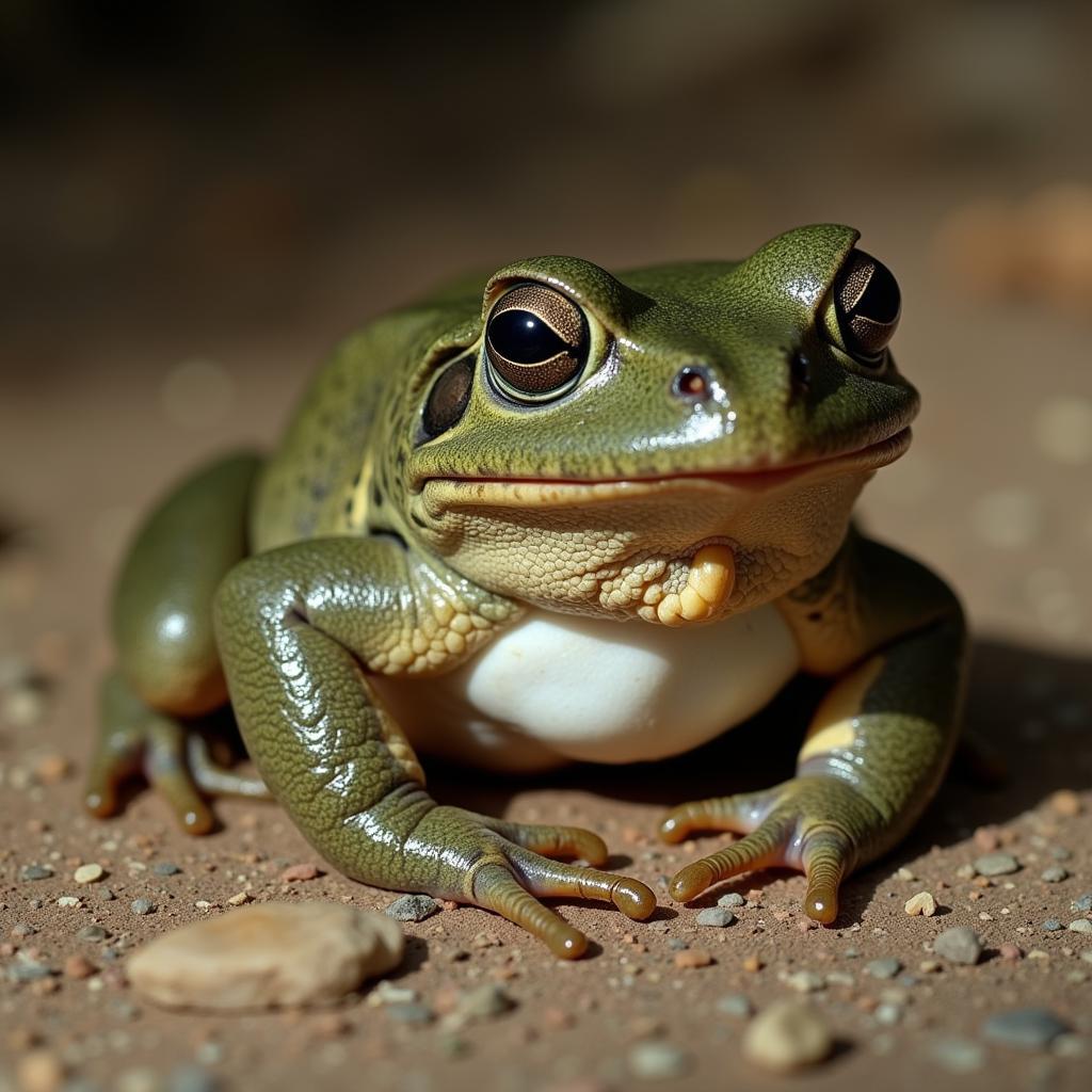 Male African Clawed Frog Cloacal Gland