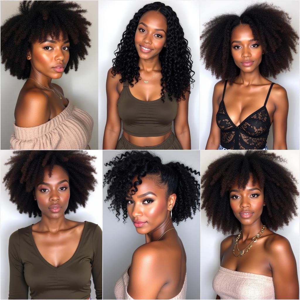 Medium Length Natural Hairstyles