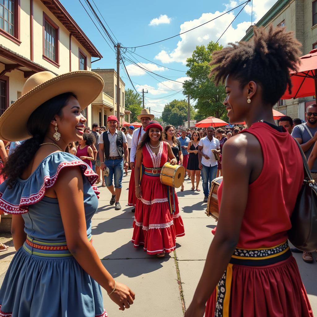 Mexican and African American Community Celebration