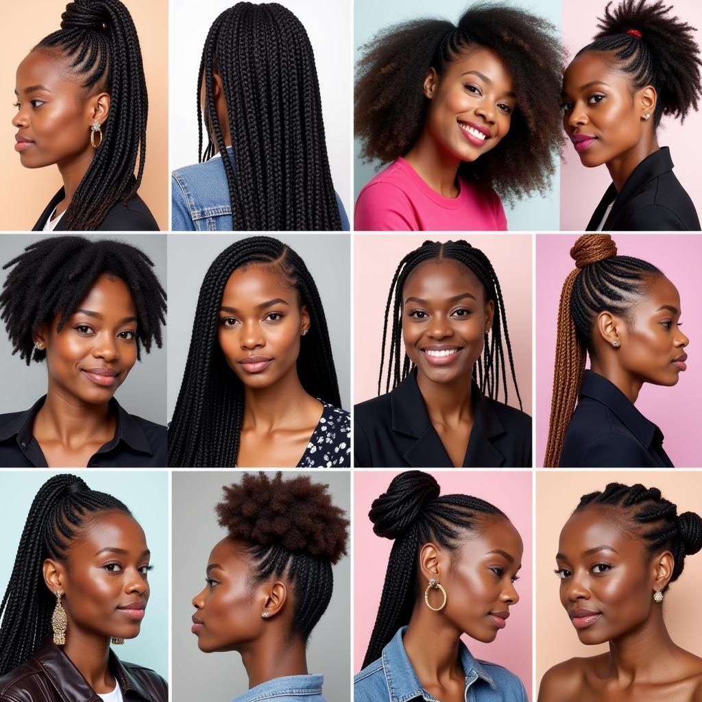 Modern African American Hair Braiding Styles