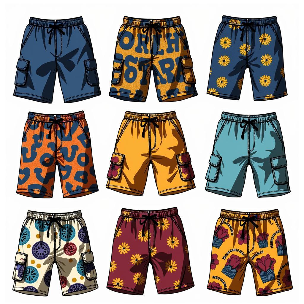 Modern African Boy Shorts Designs