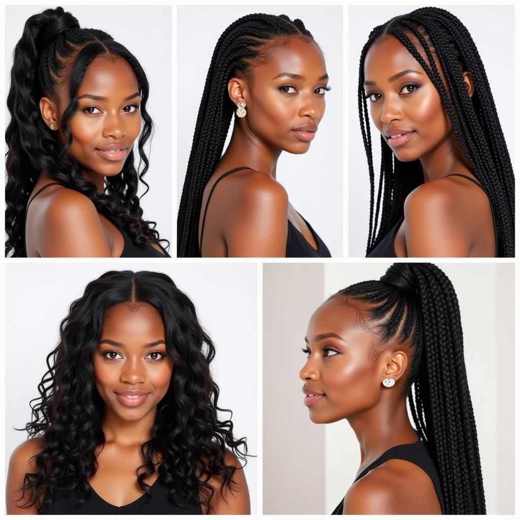 Modern African Crochet Braid Styles