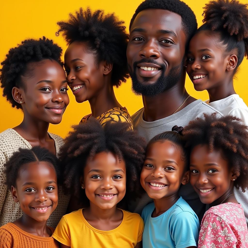 Modern African Interracial Families