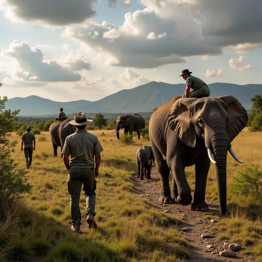 Modern Day Elephant Conservation Efforts