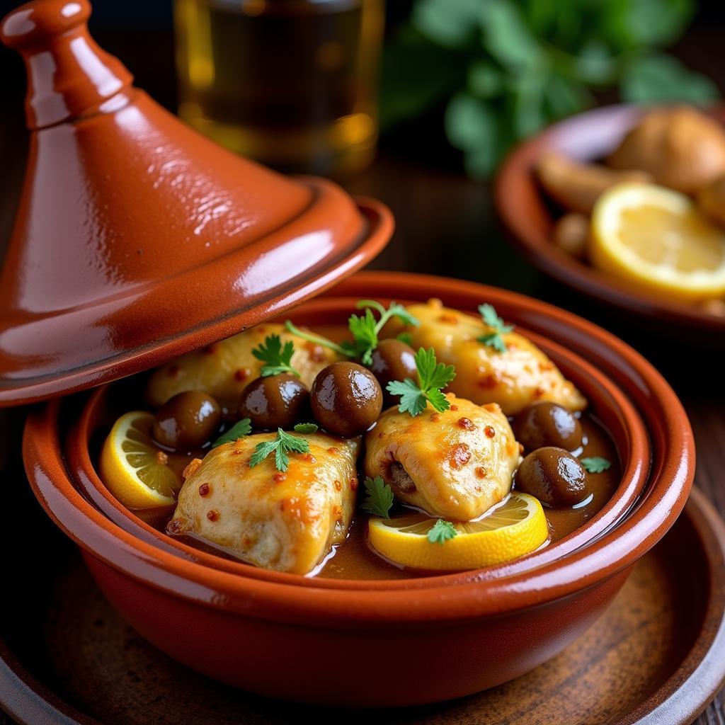 Moroccan Tagine with Chicken