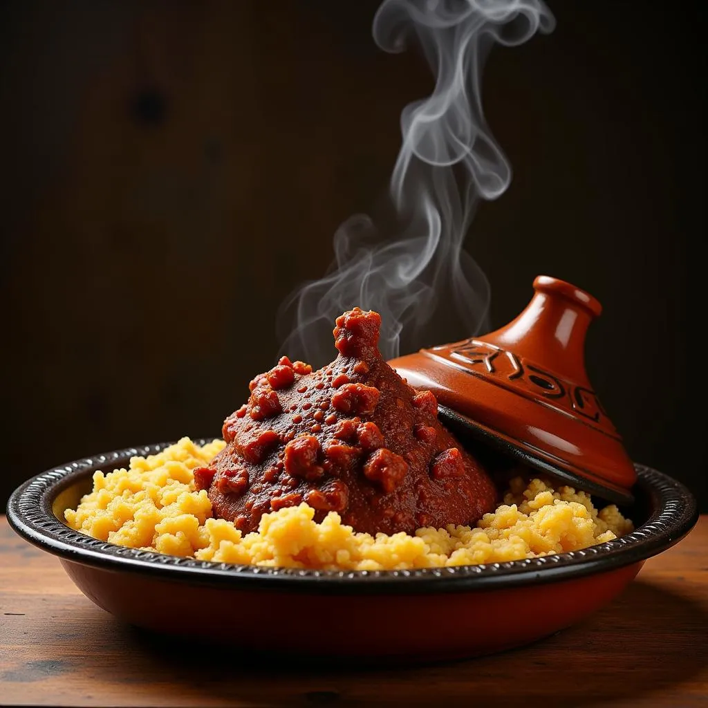 Moroccan Tagine with Couscous