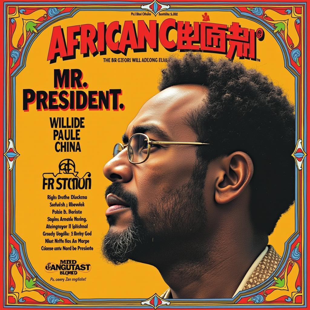 African China's Mr. President album cover