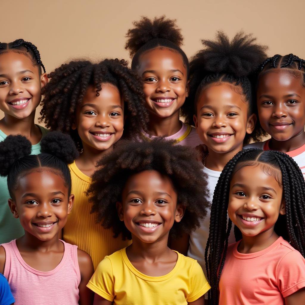 Natural Hairstyles for Kids