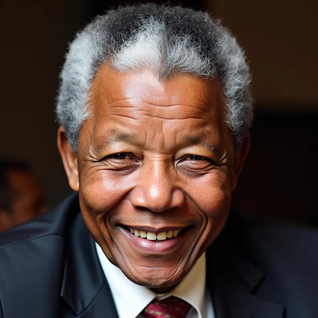 Nelson Mandela Portrait