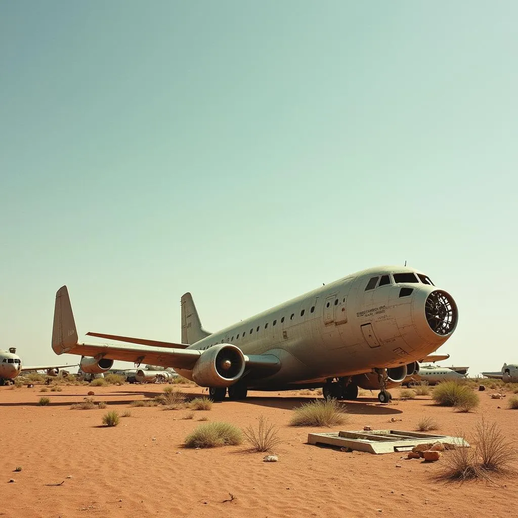 Aircrafts Graveyard in Niger