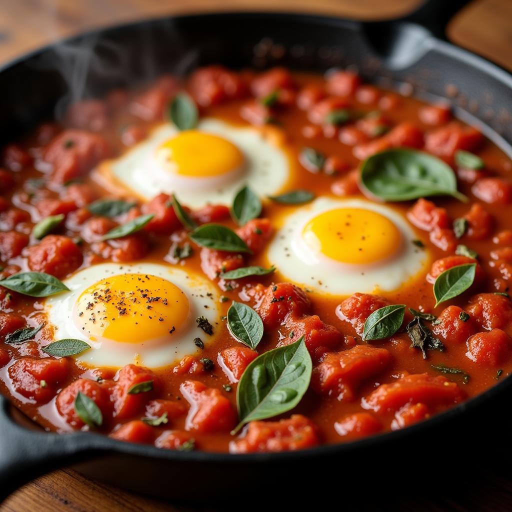 Shakshuka: North African Baked Eggs