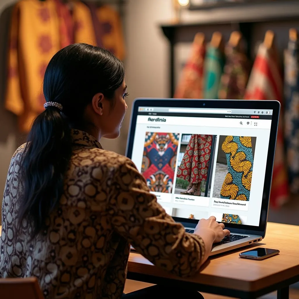 Browsing African Fabrics Online