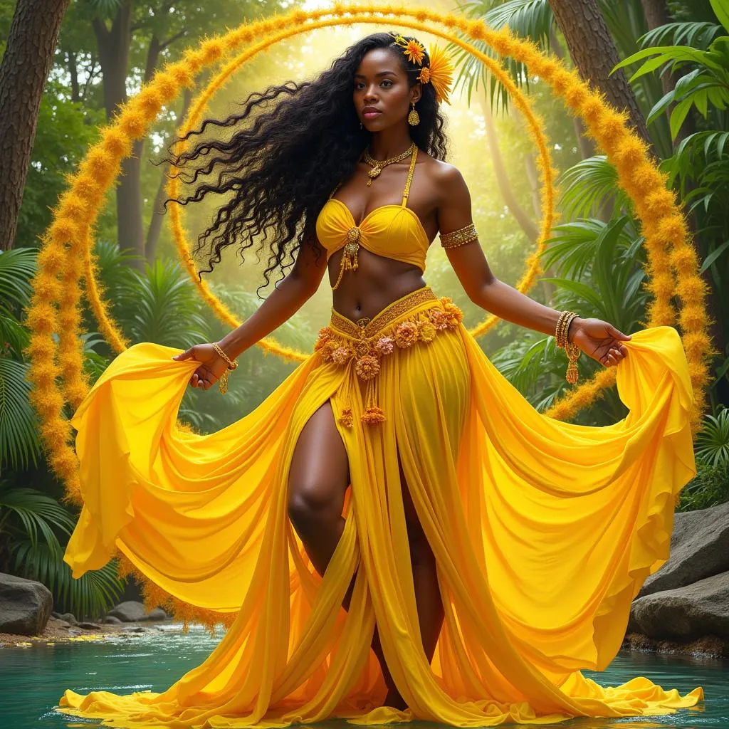 Oshun, the Yoruba Goddess of Love and Beauty