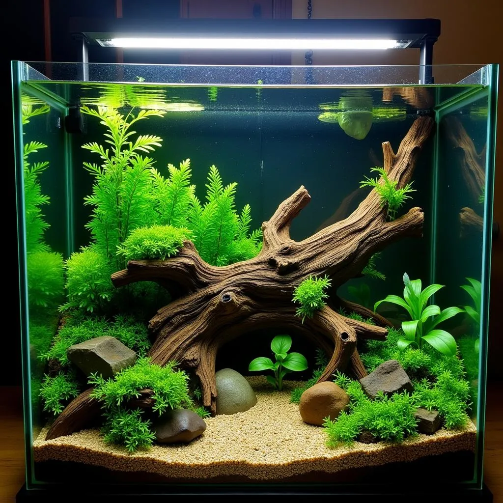 Planted African Aquarium Setup