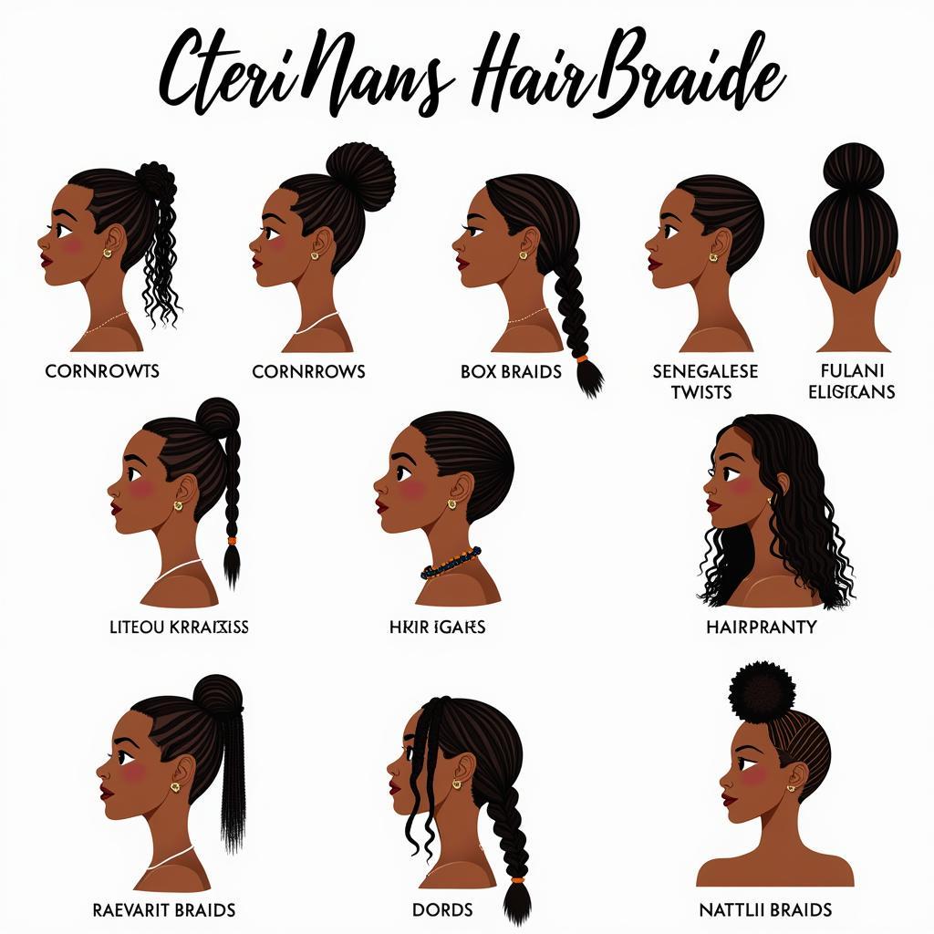 Popular African Hair Braiding Styles 