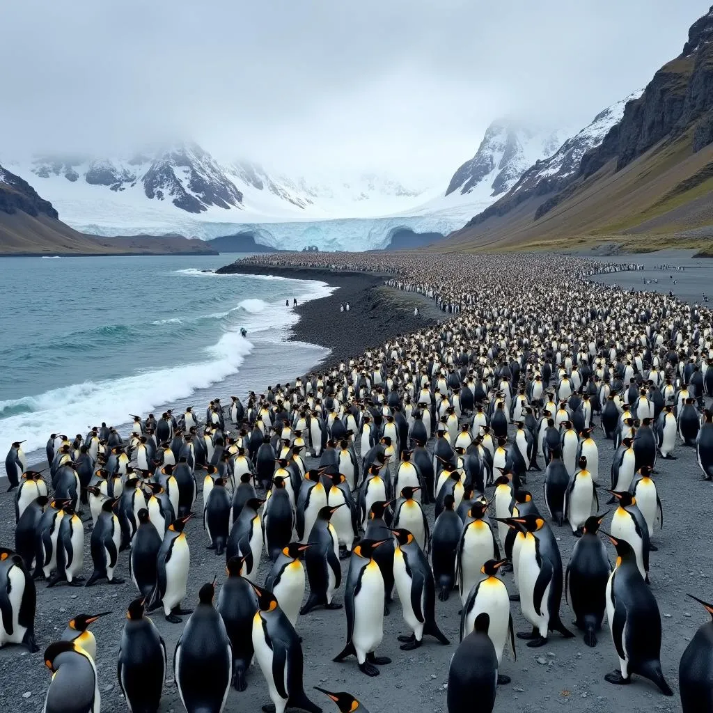 King Penguins on Prince Edward Islands