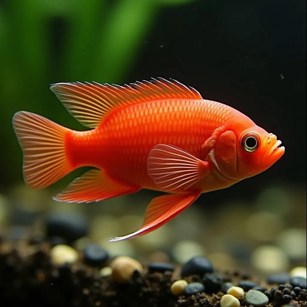 Red Cichlid