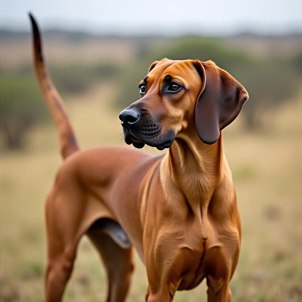 Rhodesian Ridgeback portrait