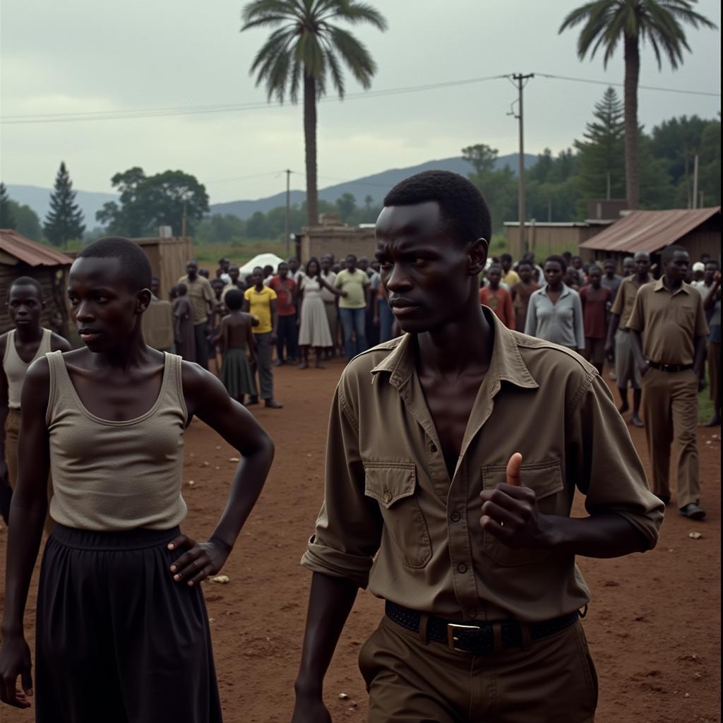 Film Still: Rwandan Genocide