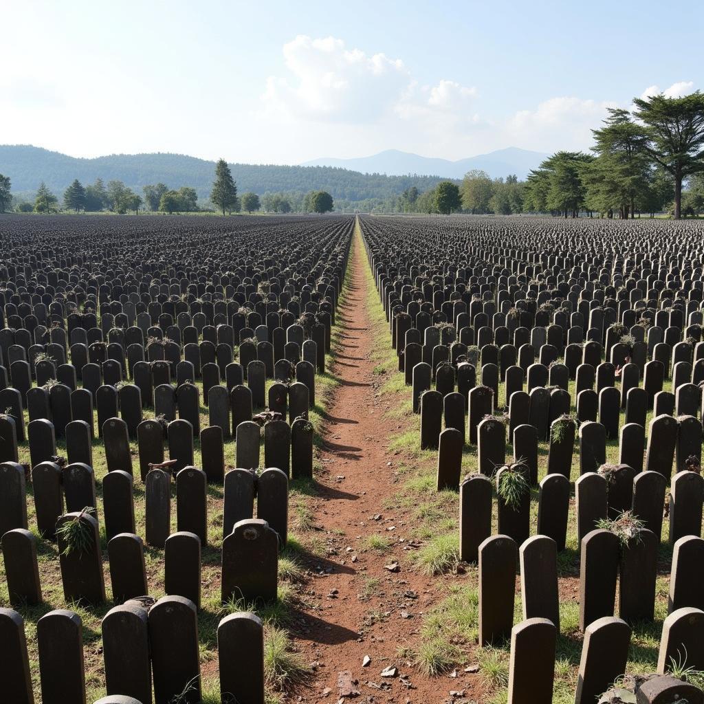 Memorial site of the Rwandan Genocide