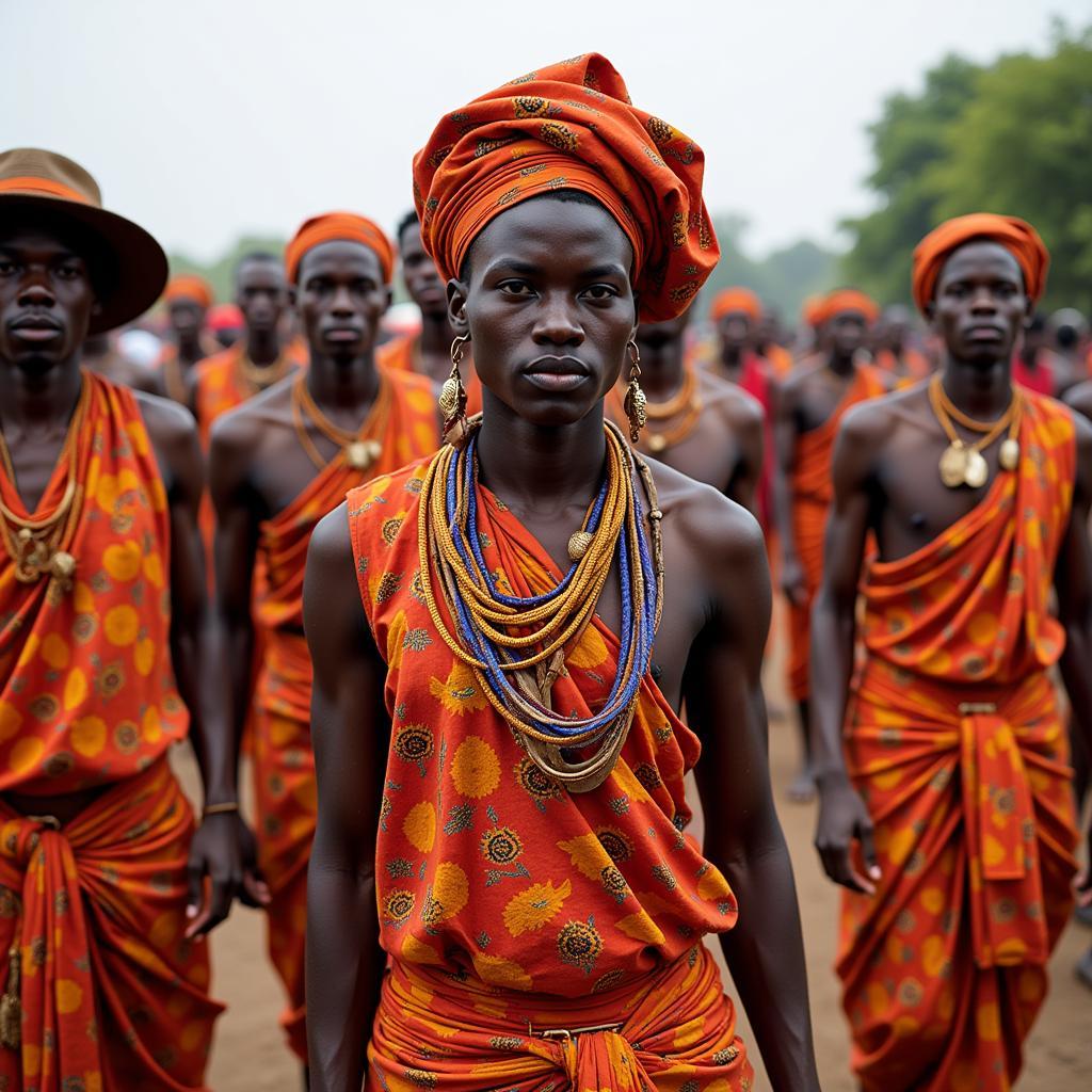 Members of the Siddi Community in Gujarat