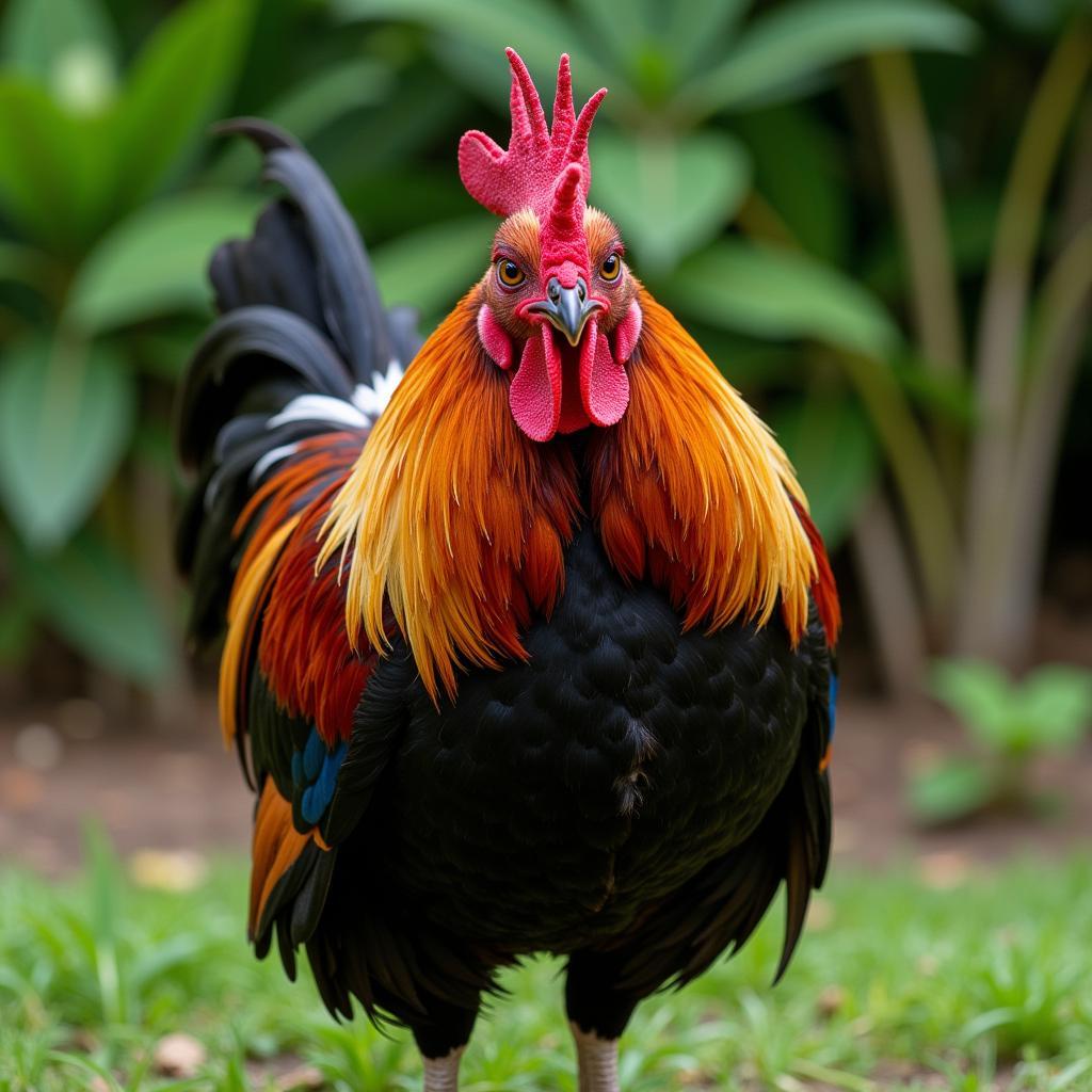 South African Boschveld Rooster