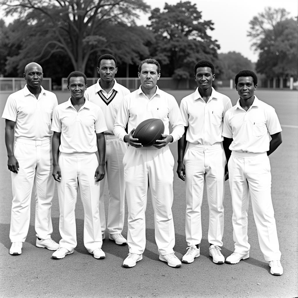 South African Cricket Team During Apartheid