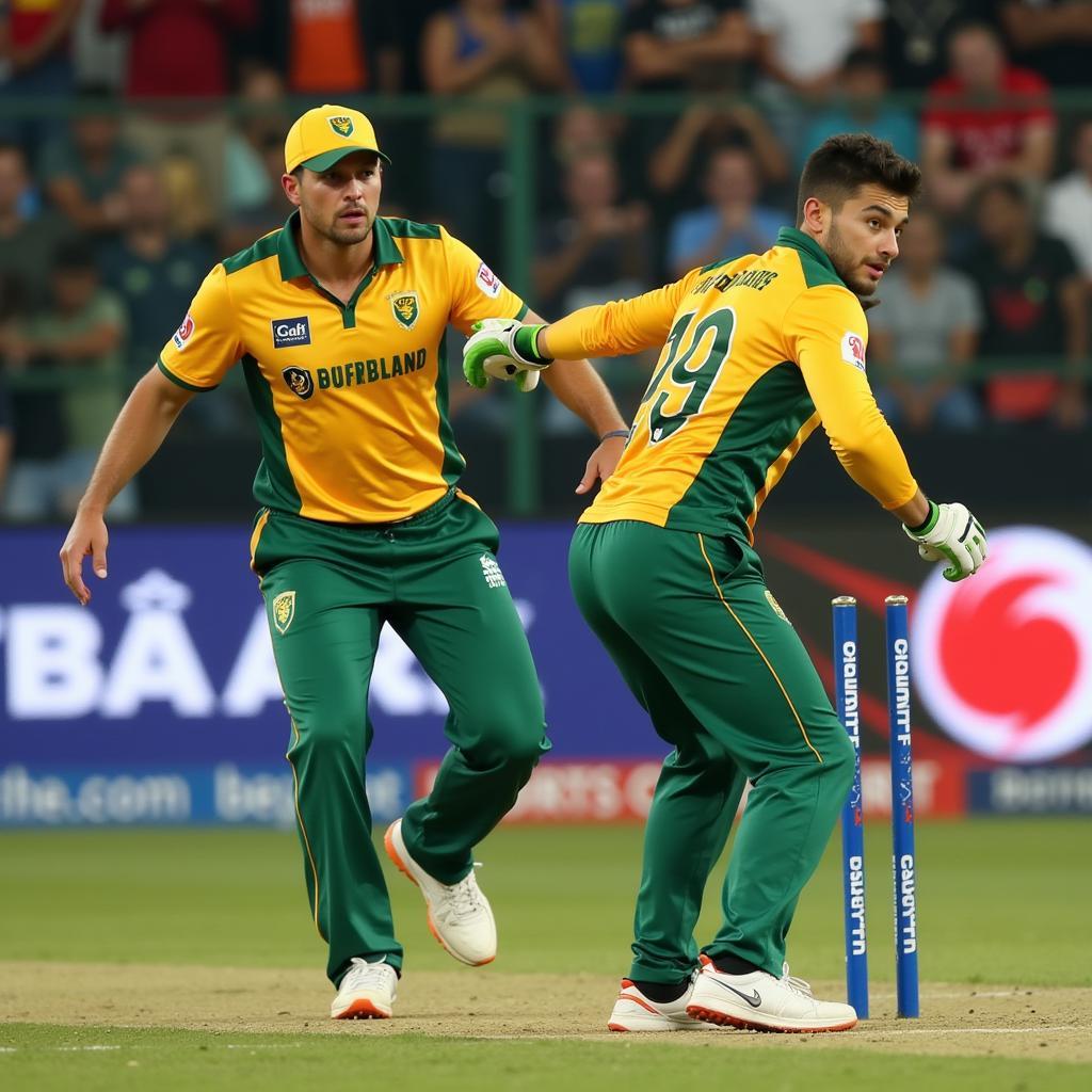 South African Cricketers in IPL Action