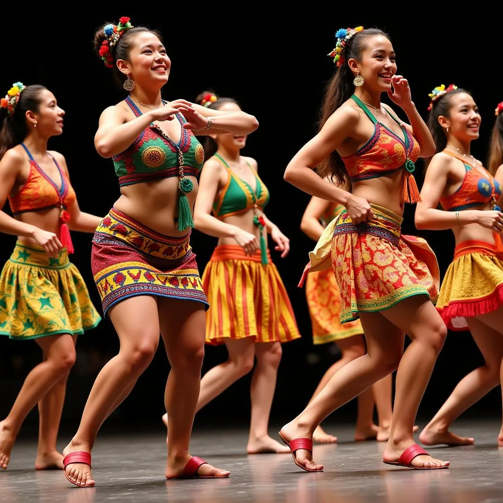 South African Dancers Celebrating Heritage