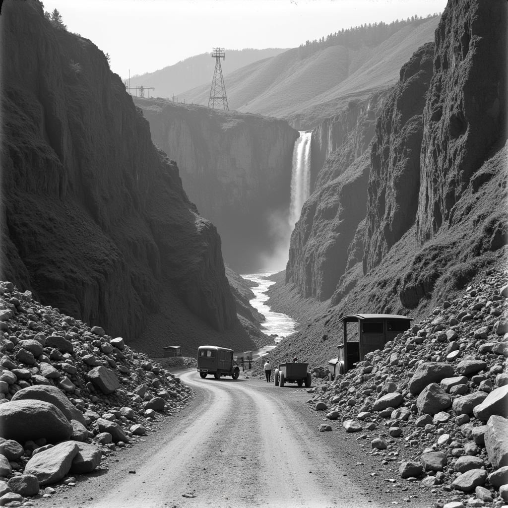 Early 20th Century South African Gold Mine