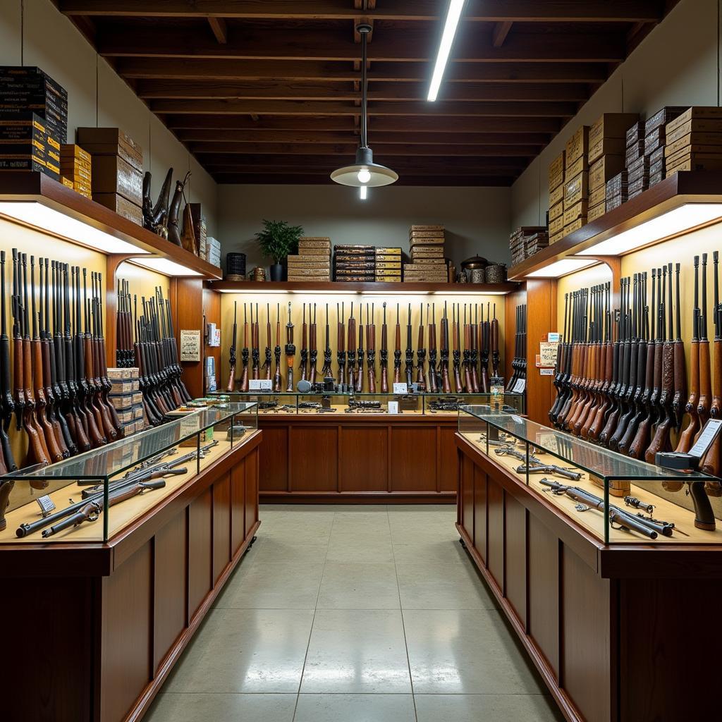 South African Gun Shop Interior