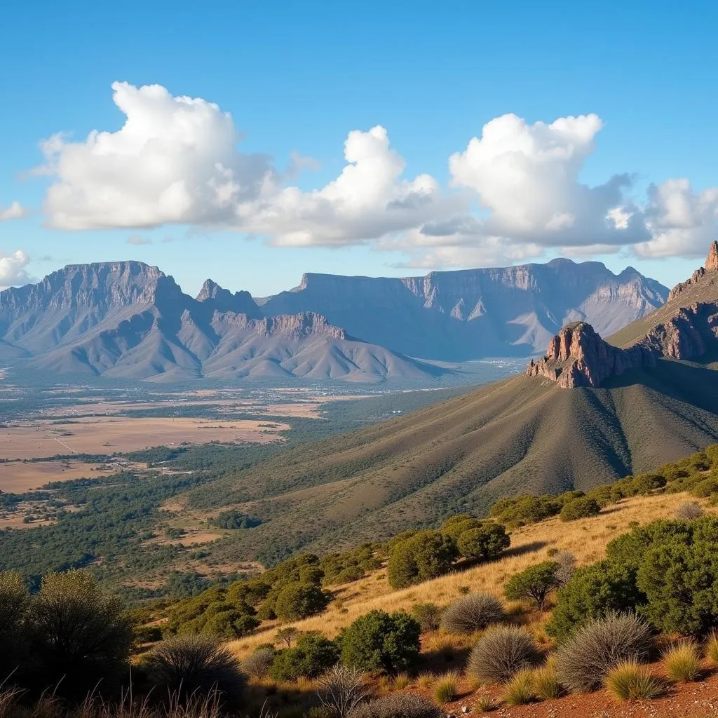 Diverse South African Landscape