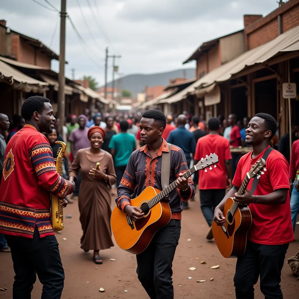 South African Market Musicians