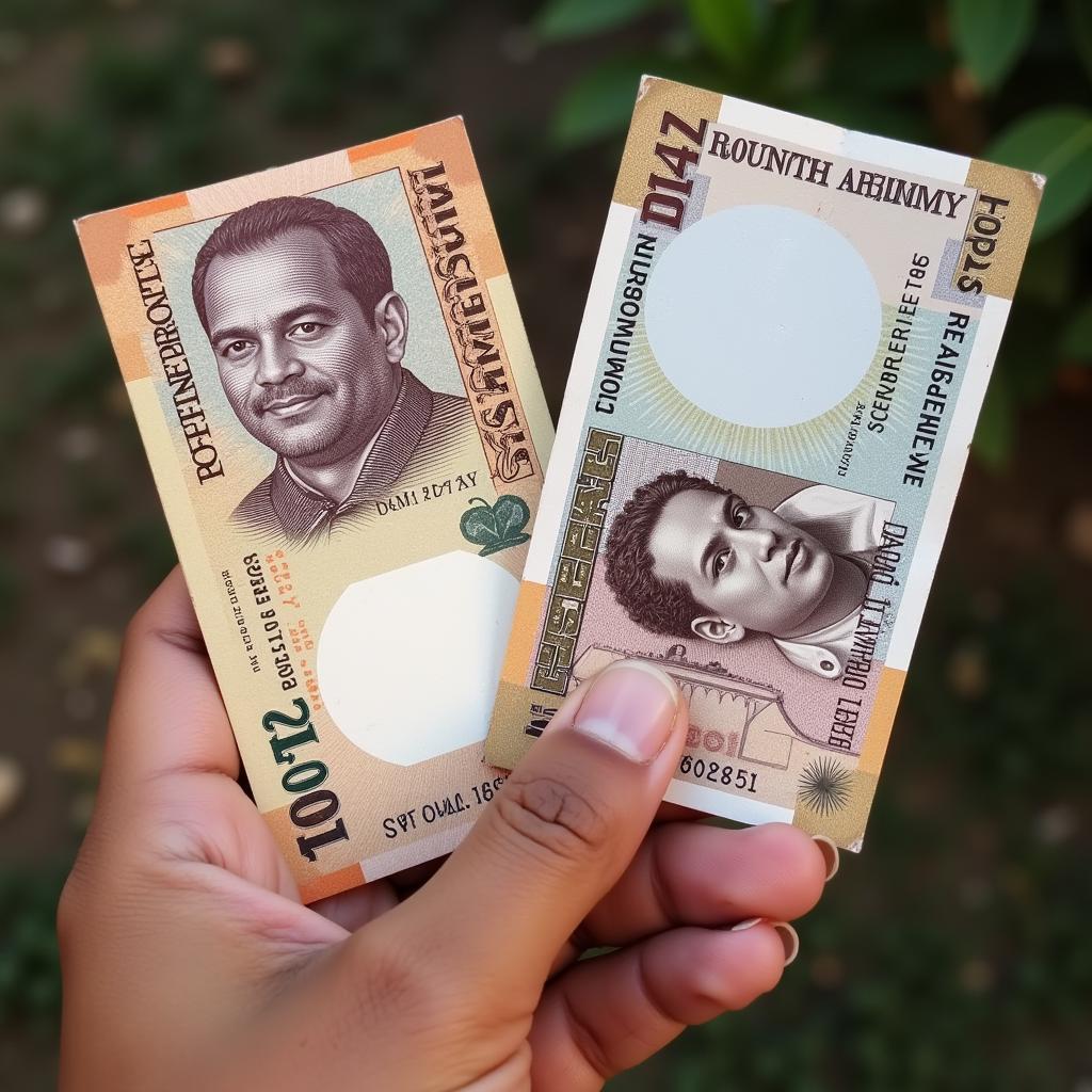 South African Rand and Indian Rupee exchange