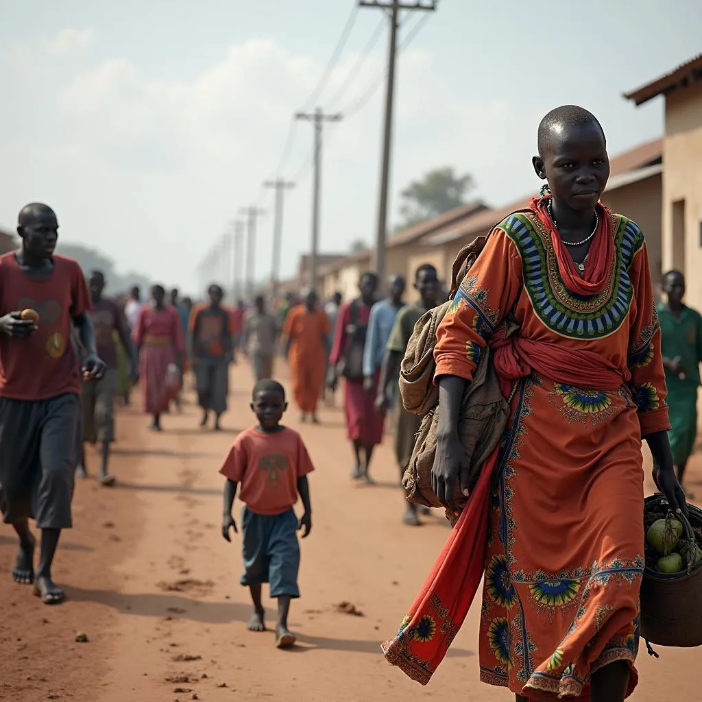 South Sudan Conflict Displacement