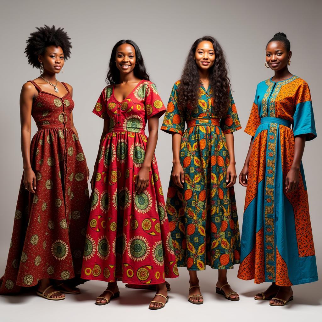 Southern African Dresses: A Fusion of Cultures