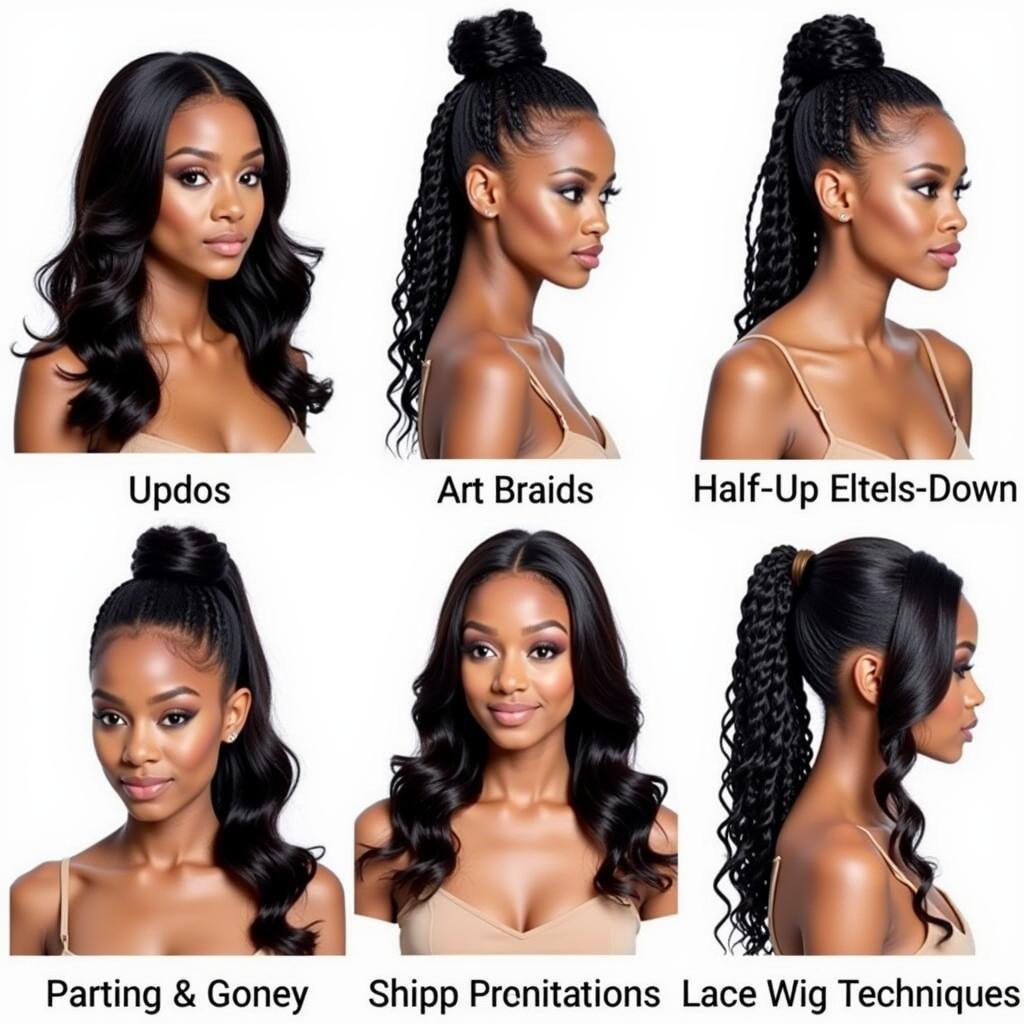 Styling African American Lace Wigs