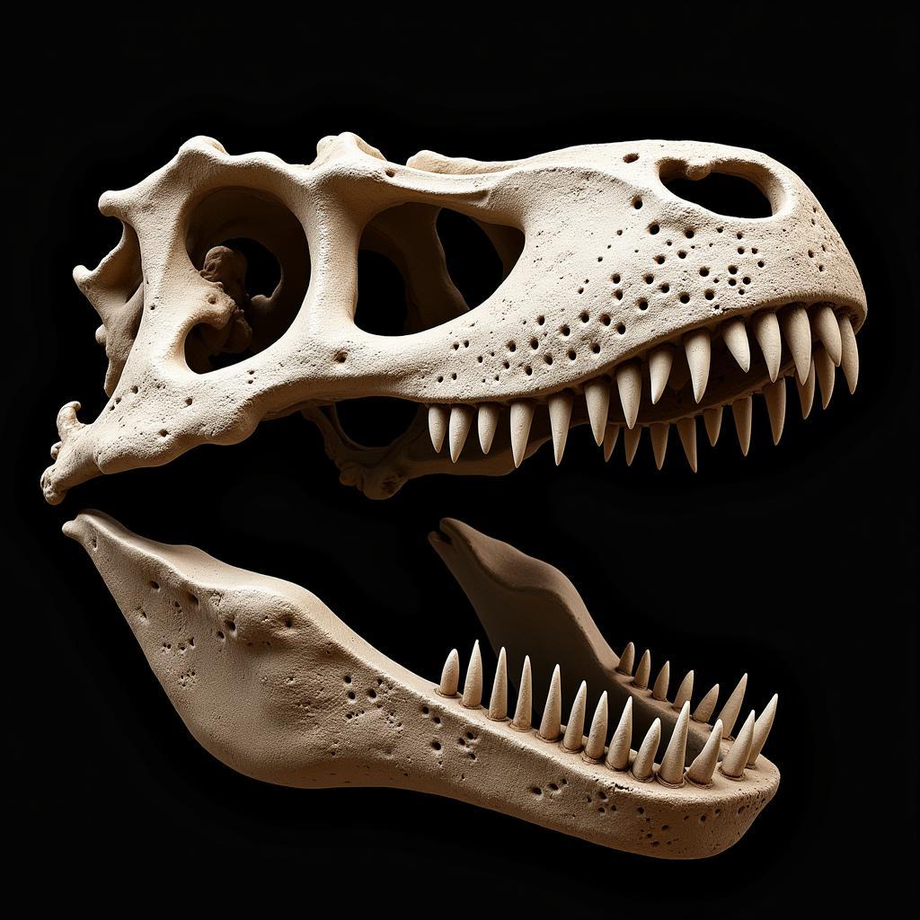 T Rex Jaw and Teeth