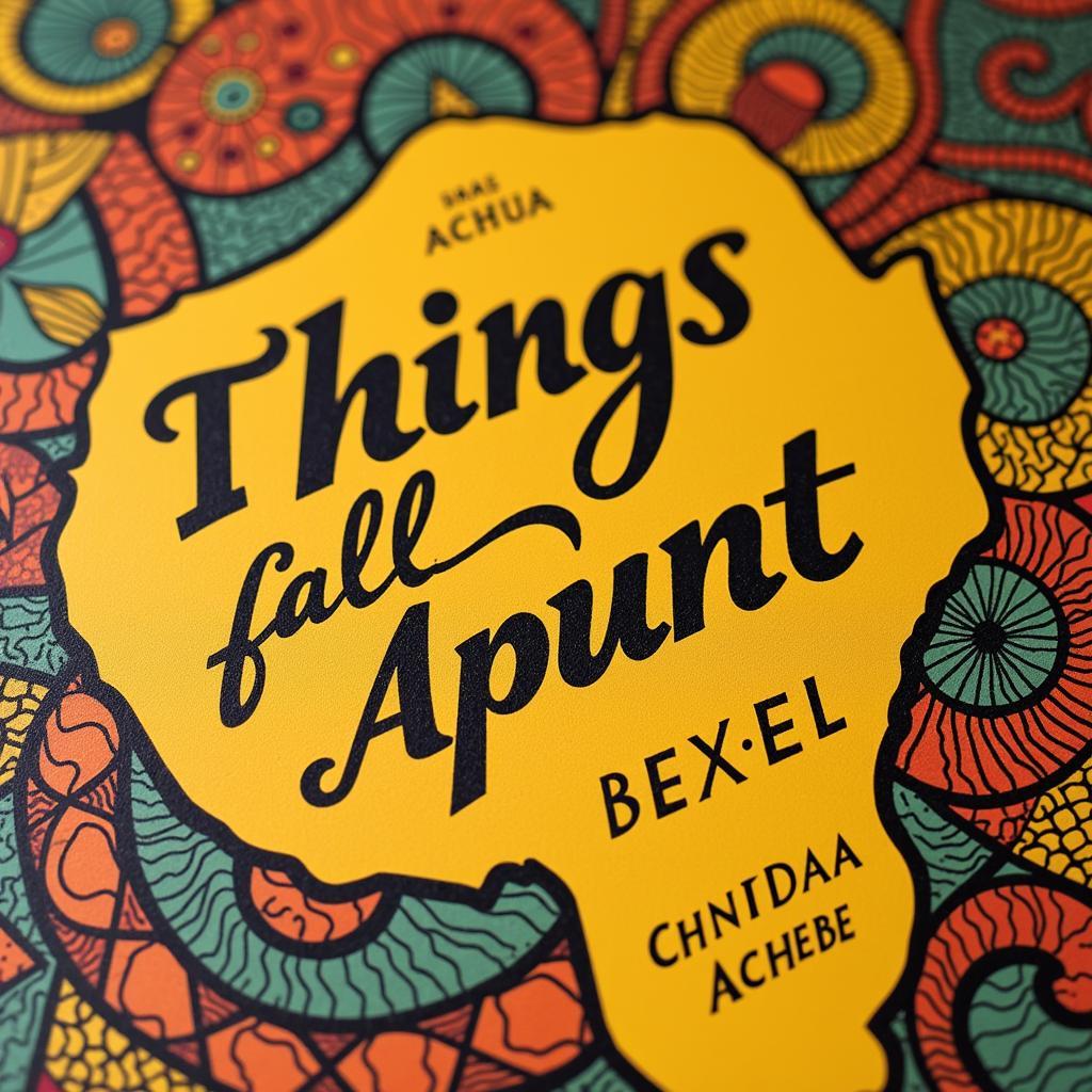 Chinua Achebe's Things Fall Apart Book Cover