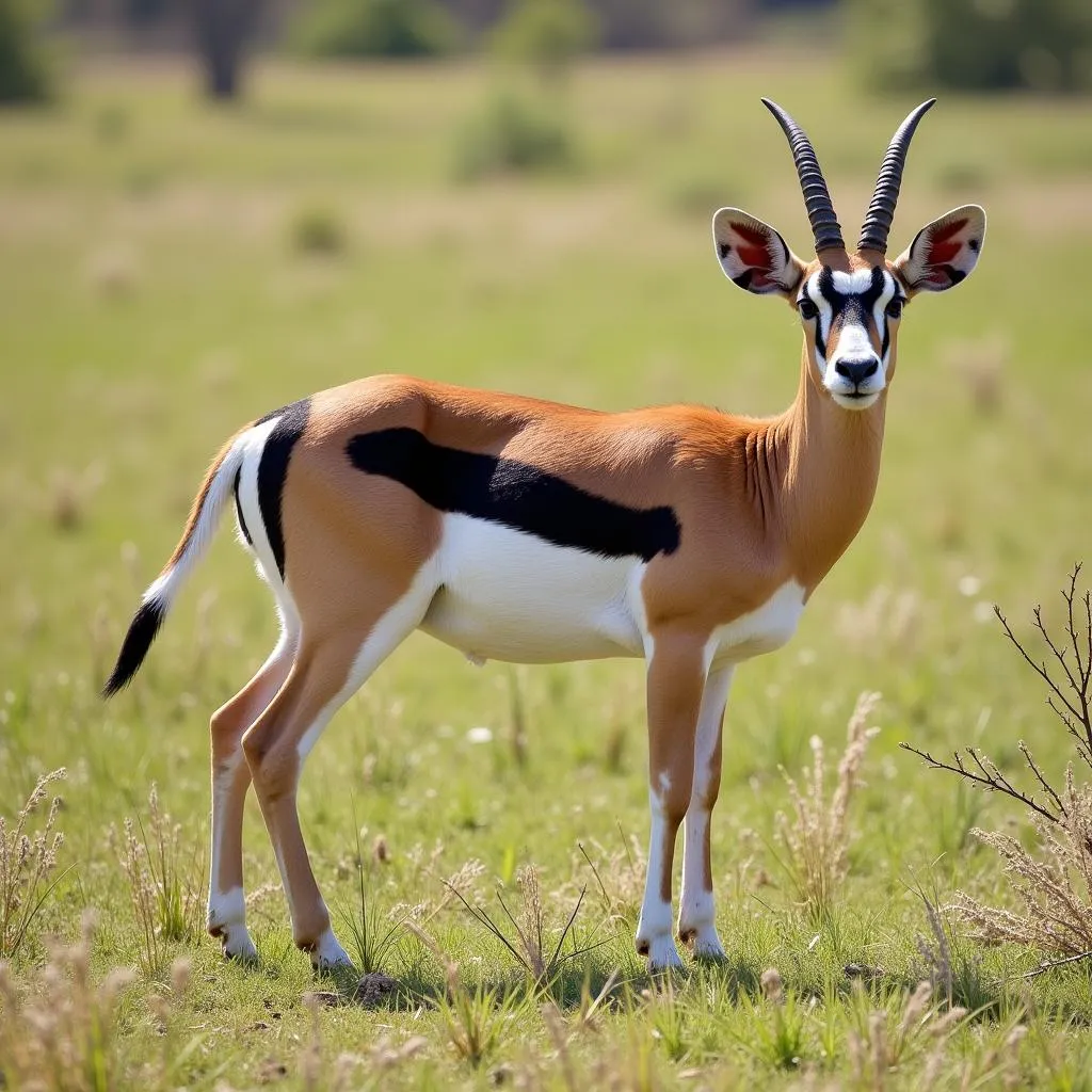 Thomson's Gazelle: A Small, Graceful Antelope in Africa