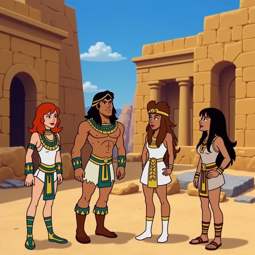 Thundarr the Barbarian Egyptian Influence