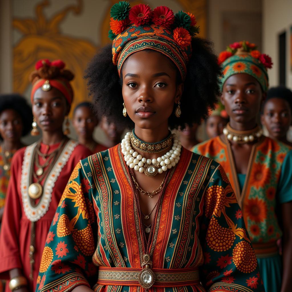 Traditional African Beauty Ideals and Cultural Influences