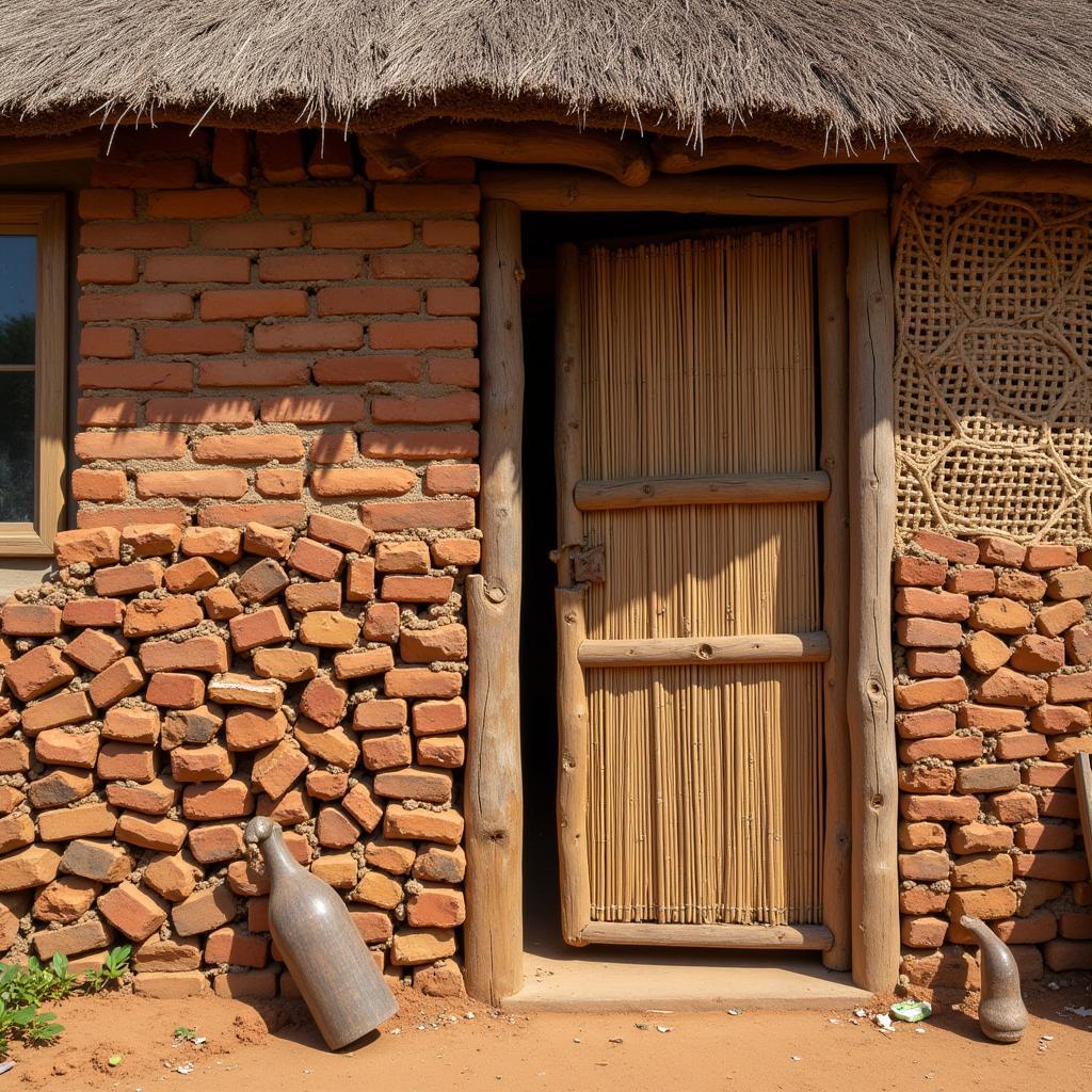 Traditional African Homes: Building Materials