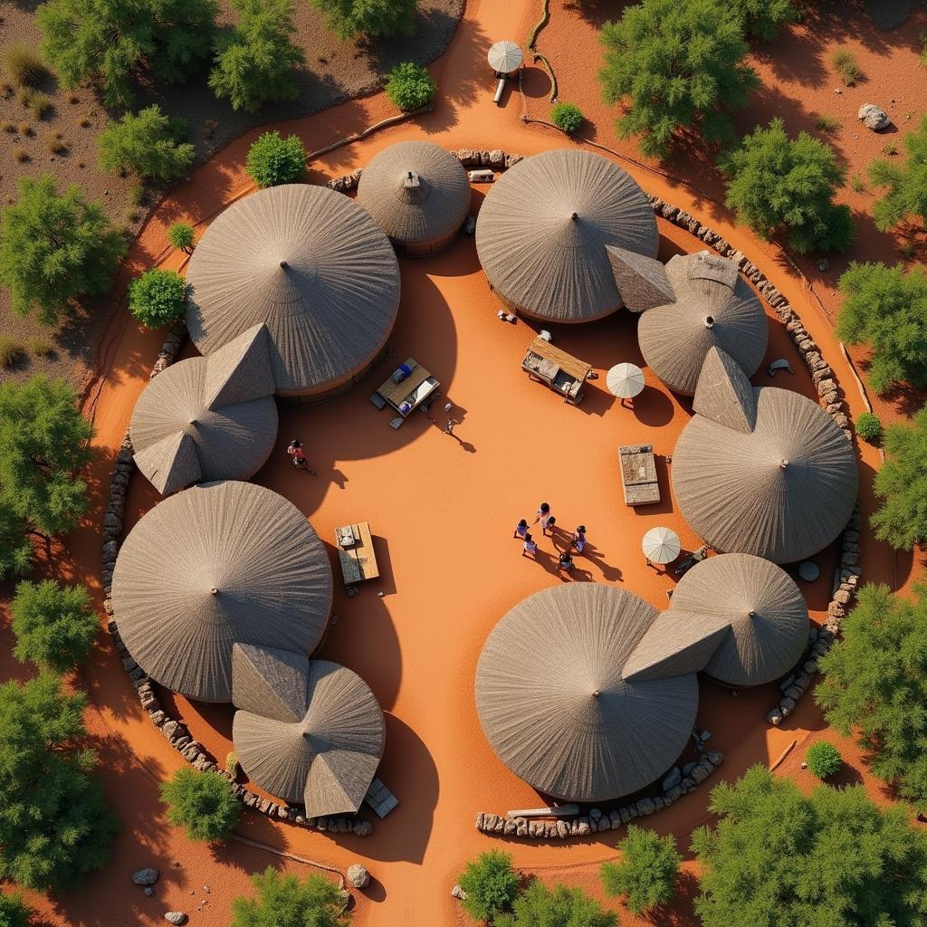 Traditional African Homestead Layout