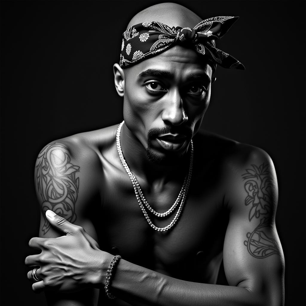 Tupac Shakur Portrait