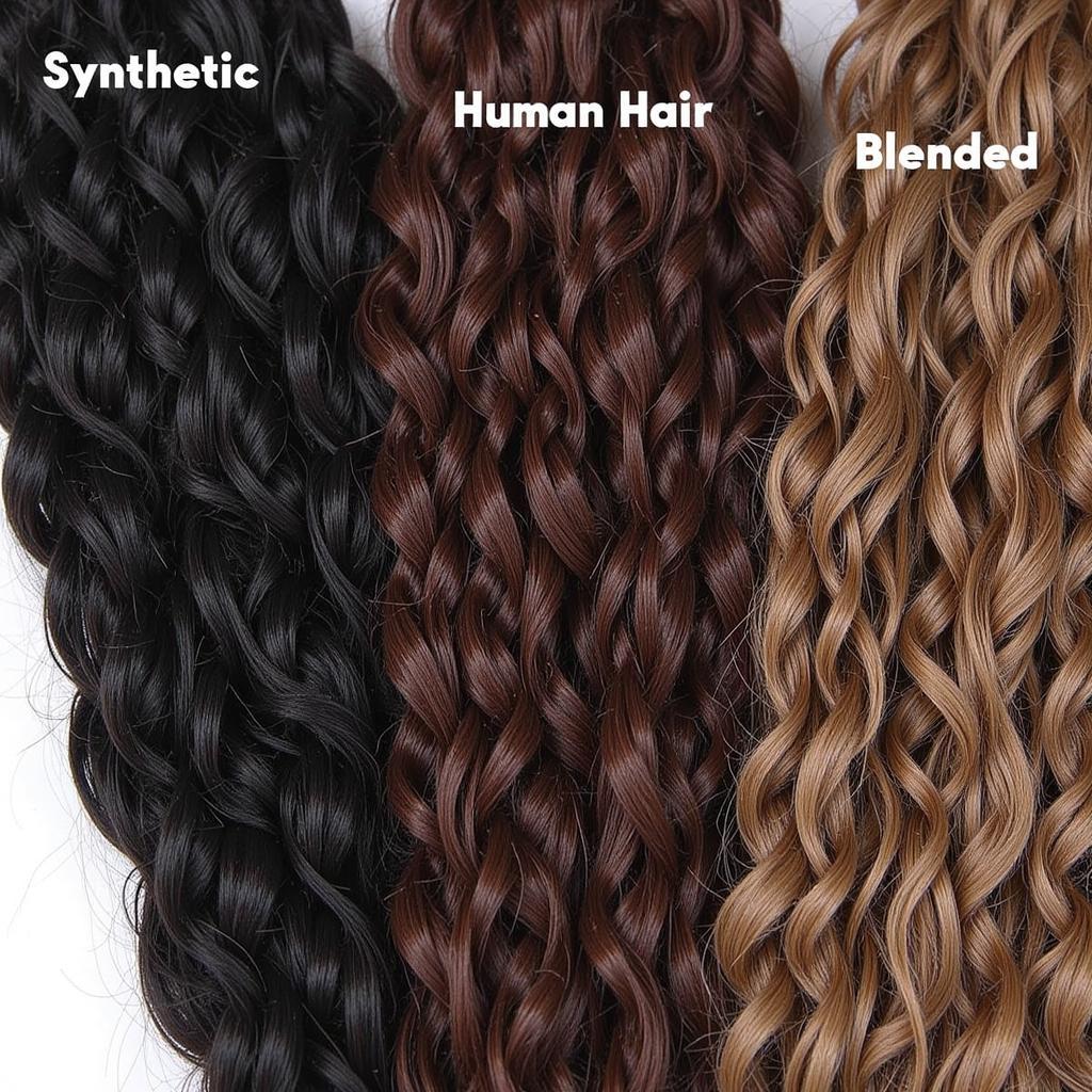 Different Types of Braiding Hair