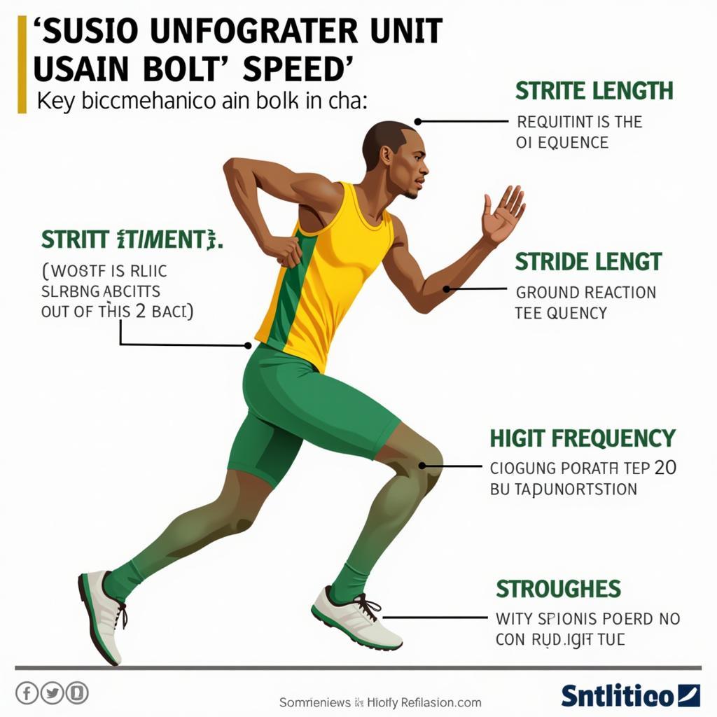 Usain Bolt's biomechanics analyzed: Key factors contributing to his speed