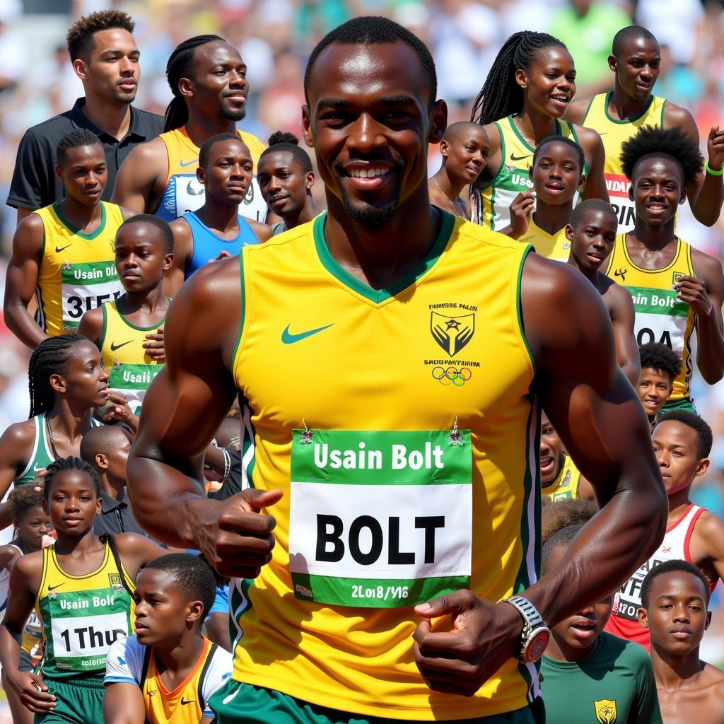 Usain Bolt's legacy and inspiration on future generations